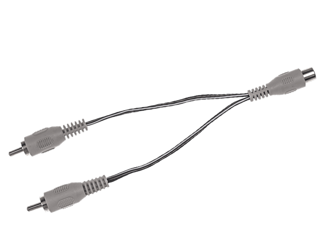 Hovedbilde Cioks Parallel adapter Flex, adds two outlet's currents, 10cm (sand)