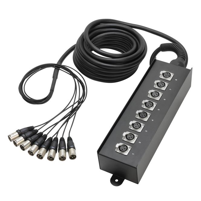 Hovedbilde Adam Hall Cables K 8C 10 Stage Box 8/0 10 m