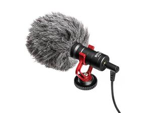 Hovedbilde BOYA BY-MM1 kompakt mikrofon for kamera og mobil