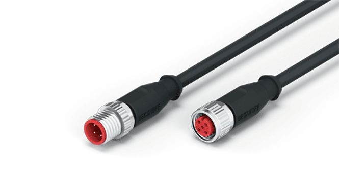 Hovedbilde PSRIG FlexRail limit switch cable, 10M. Med kontakt til motor