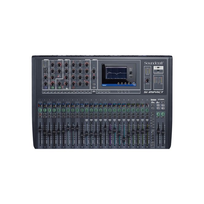 Hovedbilde Soundcraft SI IMPACT, digitalmikser, 32 kanaler, Lexicon FX, MADI/USB kort