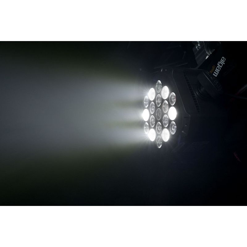 Algam Lighting MINIPAR 193FX - 18x 1W and 1x 3W RGB Mini Par LED with FX