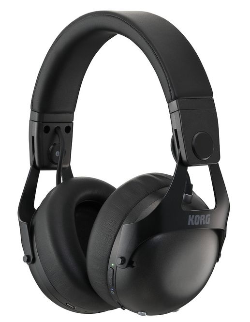 Hovedbilde Korg NC-Q1-BK Smart Noise Cancelling DJ Headphones, Black