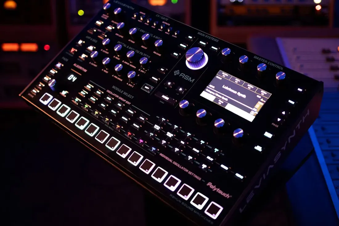 ASM Leviasynth Desktop Algorithmic hybrid synth