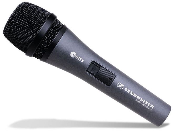 Hovedbilde Sennheiser e835 S Dynamisk mikrofon m/ av og på bryter