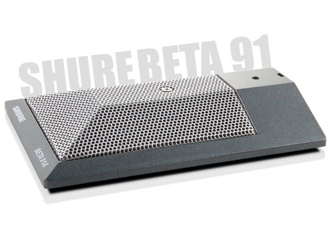 Hovedbilde Shure Beta 91A Half-Cardioid Kondensator Mikrofon