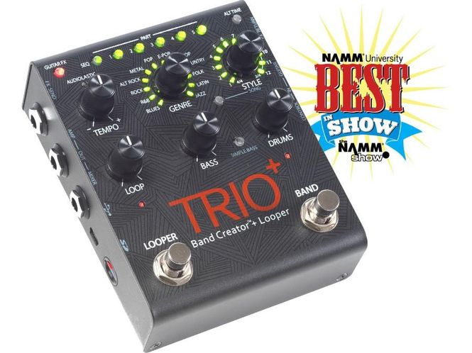 Hovedbilde Digitech TRIO + Plus, Band creator + looper pedal