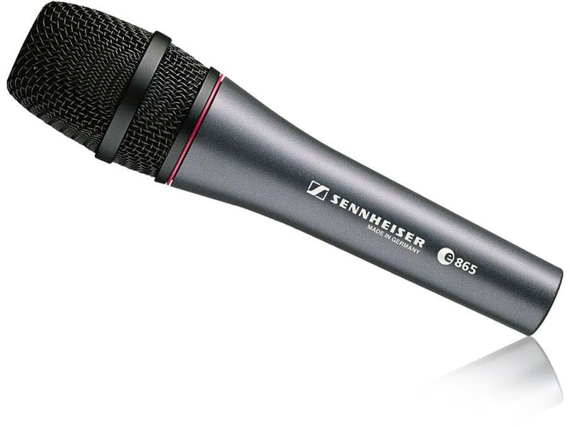 Sennheiser e865 kondensatormikrofon supernyre