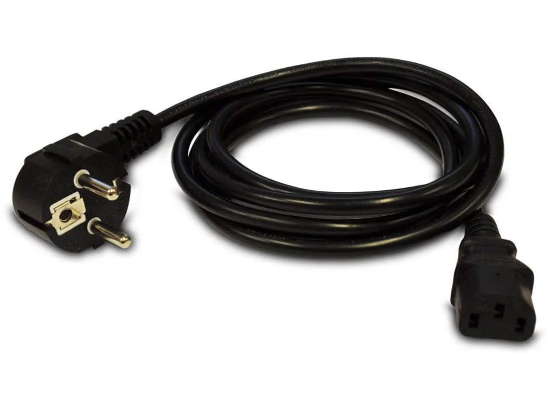 Nedis - 10m strømkabel, 3 x 1.50 mm², 3600W, jordet støpsel