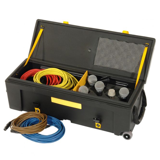 Hovedbilde Hardcase MIC12 - Mikrofonkoffert