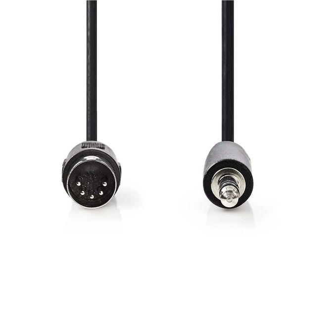 Hovedbilde Nedis DIN 5-pin - Mini stereo-Jack, 2m