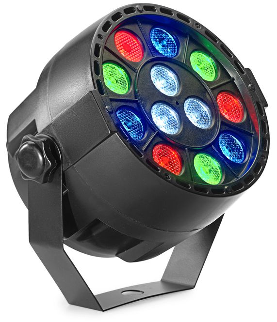 Hovedbilde Stagg SLI-ECOPAR XS-2 spotlight m/ 12 x 1-watt R/G/B/W LED