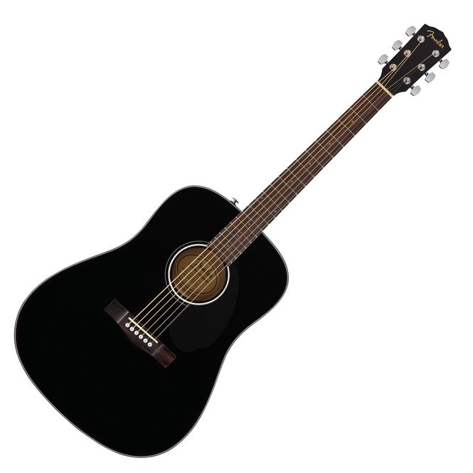 Hovedbilde Fender CD-60S Dreadnought, Walnut Fingerboard, Black