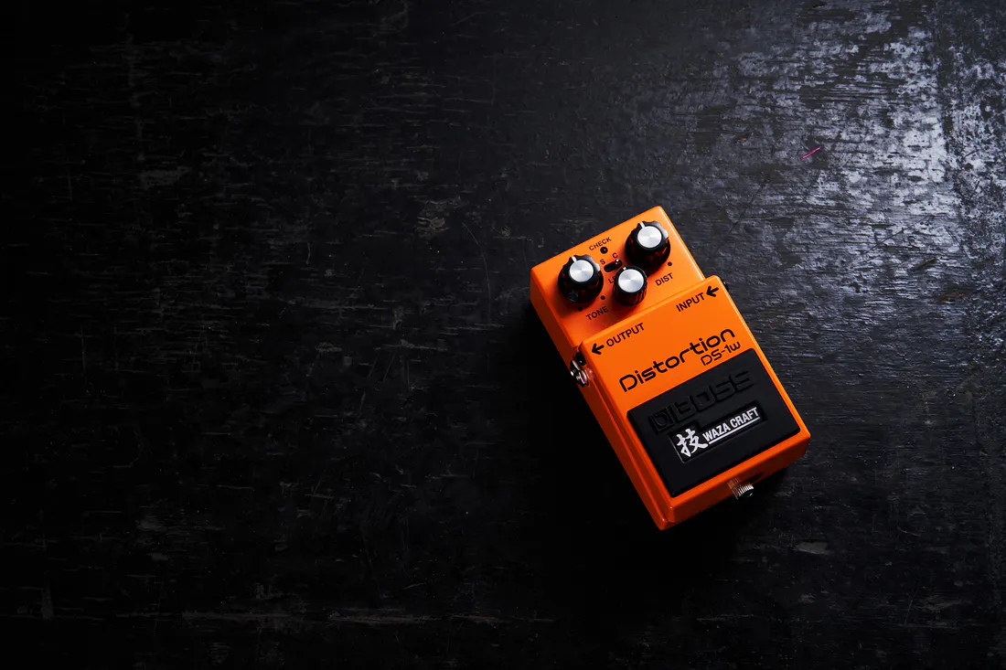 Boss DS-1W Distortion Pedal, Tidløs Distortion