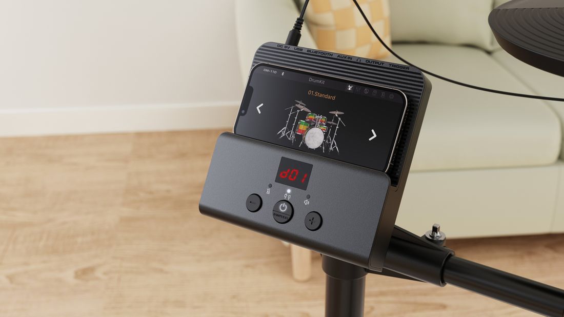 NUX DM-110 - elektronisk trommesett med mesh heads