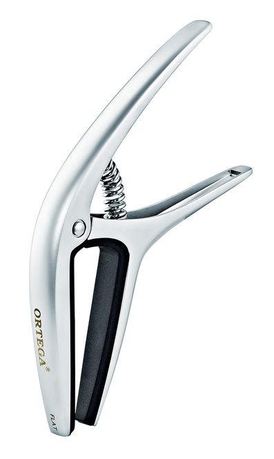 Hovedbilde Ortega TWCAPO-CR Twin Capo for flate og kurvede fretboards, Chrome