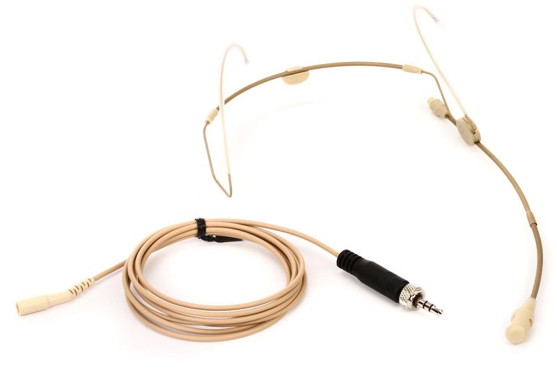 Sennheiser HSP 4 EW3 bøylemikrofon, kondensator, nyre (3,5mm jack)