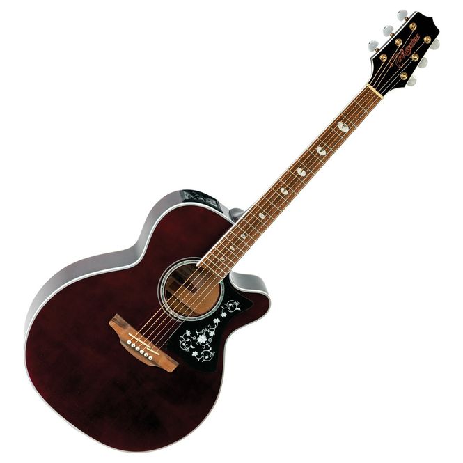 Hovedbilde Takamine GN75CE med TK-40D preamp, NEX-style body, Wine Red