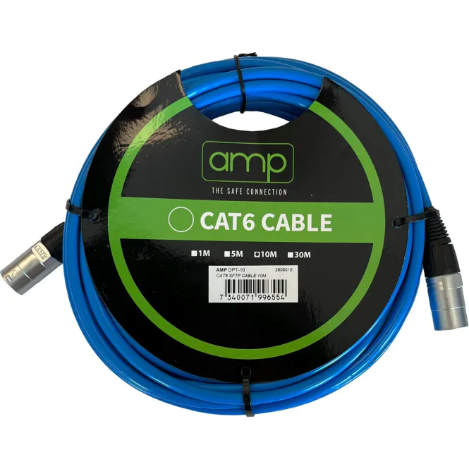 Hovedbilde AMP DPT-10 CAT6 S/FTP EtherCON kabel 10m