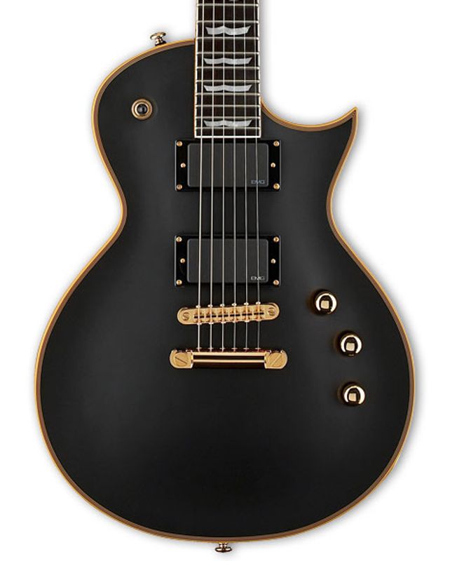 ESP LTD EC-1000 EMG, Elektrisk Gitar, Vintage Black