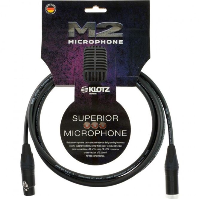 Hovedbilde Klotz M2FM1-1000 Superior mik.kabel XLR/XLR 10 m