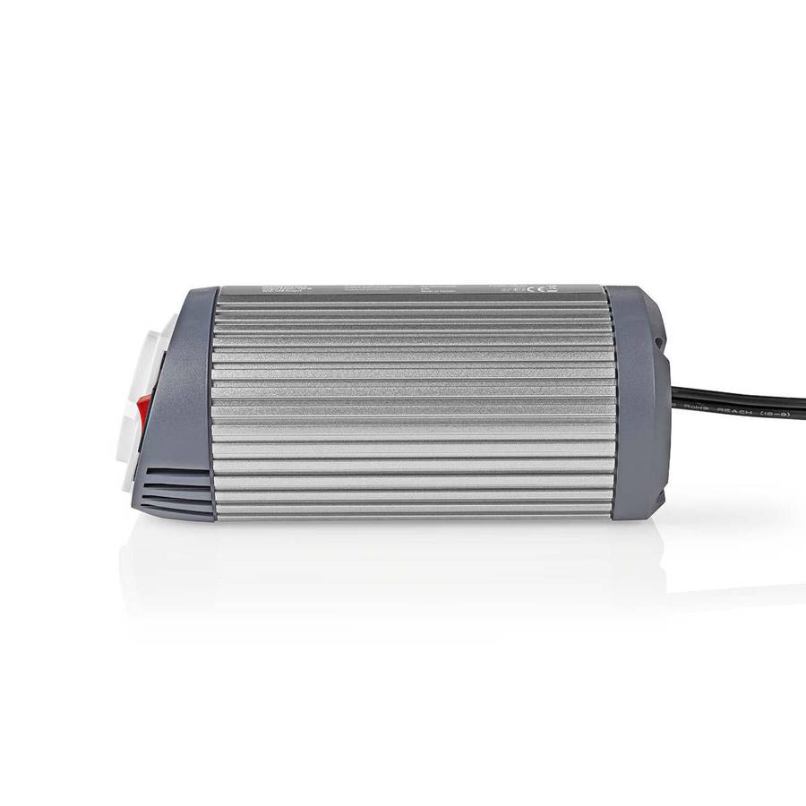 Nedis Power Inverter, Strmomformer fra 12V DC til 230V, 1 x USB port - Topp effekt: 300W - PIMS15012