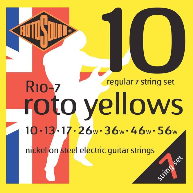 Hovedbilde Rotosound R10-7 Nickel Regular 7 String 10-56
