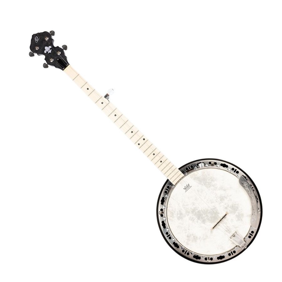 Ortega OBJE400TCO-L 5-str. Banjo m/ pickup, med bag, venstrehendt