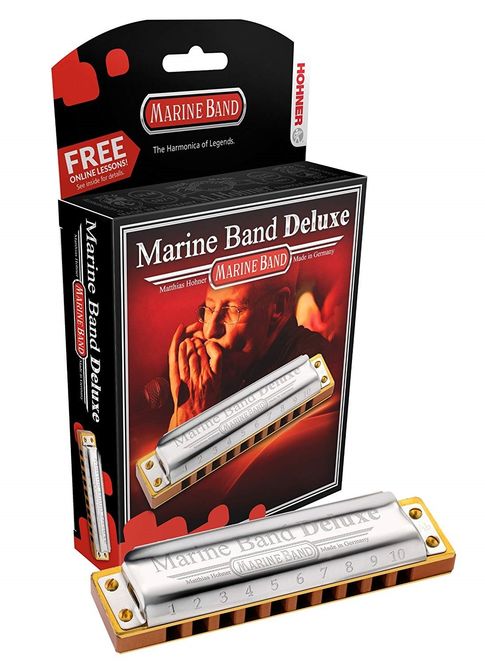 Hovedbilde Hohner Marine Band Deluxe D-major