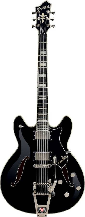 Hagström Tremar Viking Deluxe, Black
