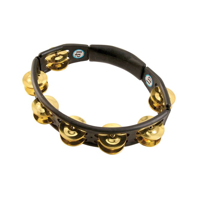 Hovedbilde Latin Percussion LP170 Tambourine, Brass Jingles, Black