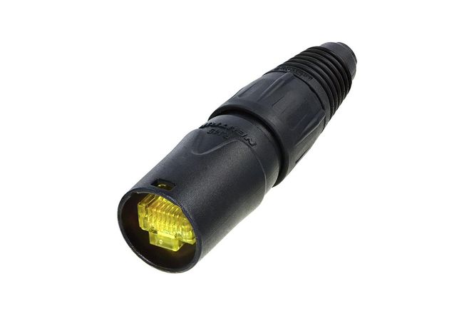 Hovedbilde Neutrik EtherCON RJ45 CAT5e til uterminert kabel plugg Sort