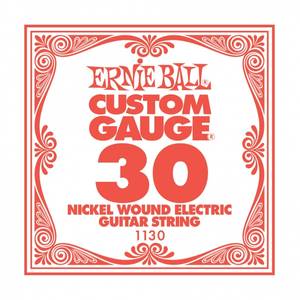 Hovedbilde Ernie Ball EB-1130, l&oslash;s streng, wound, til el-gitar .030w