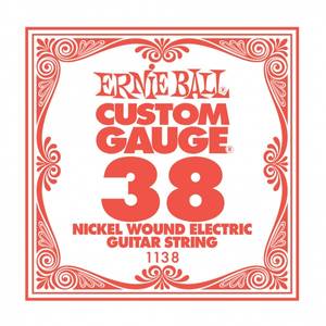 Hovedbilde Ernie Ball EB-1138, l&oslash;s streng, wound, til el-gitar .038w