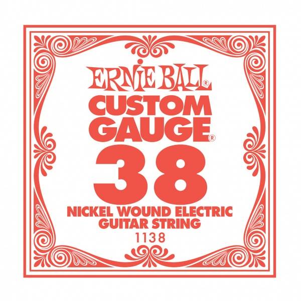 Ernie Ball EB-1138, løs streng, wound, til el-gitar .038w
