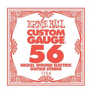 Hovedbilde Ernie Ball EB-1156, l&oslash;s streng, wound, til el-gitar .056w