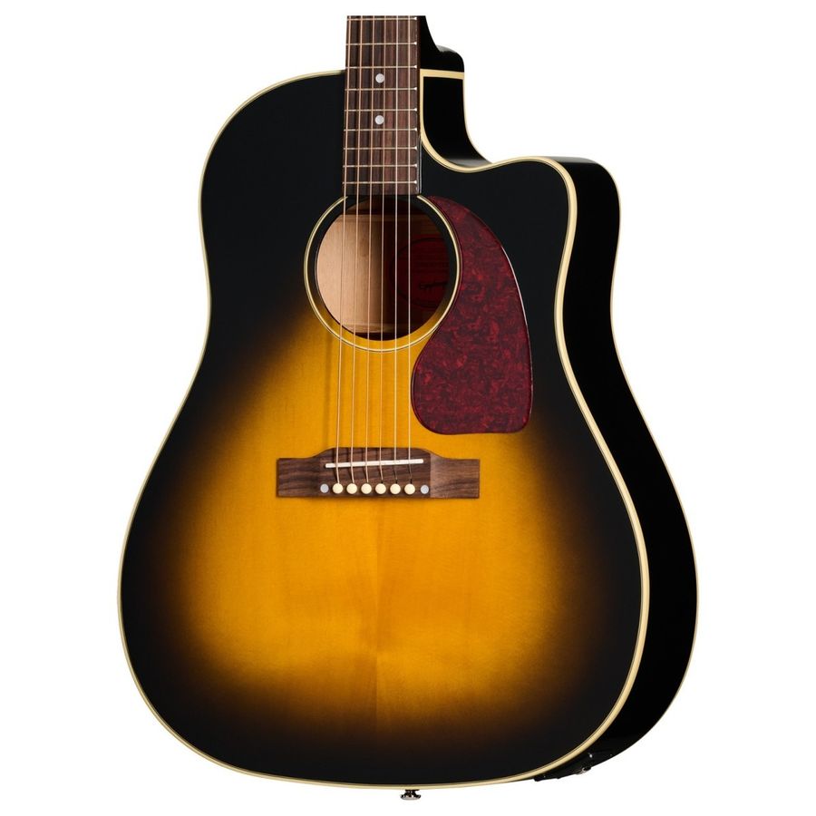 Epiphone Inspired by Gibson J-45 Standard EC, m/ Premium Gigbag, Vintage Sunburst