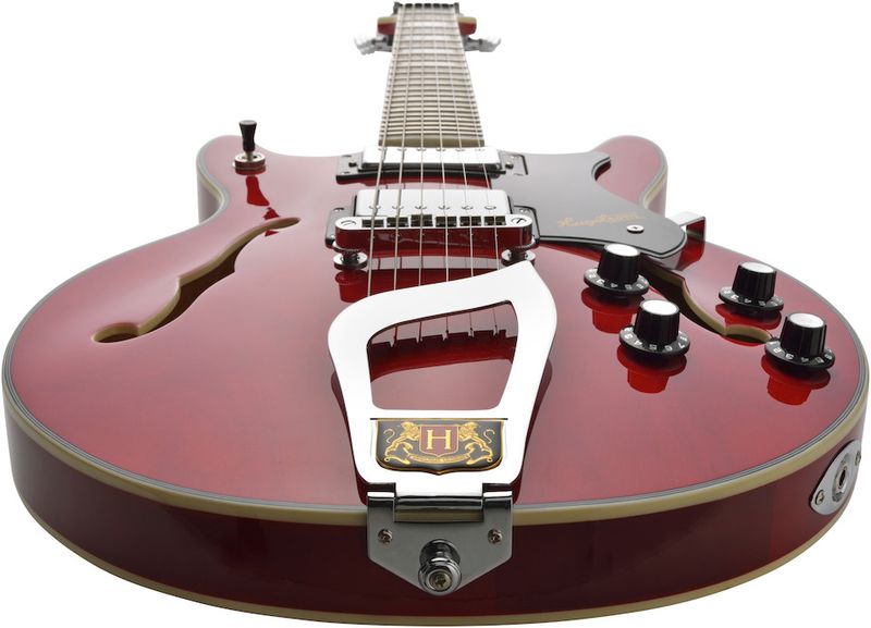 Hagström Alvar Wild Cherry Transparent