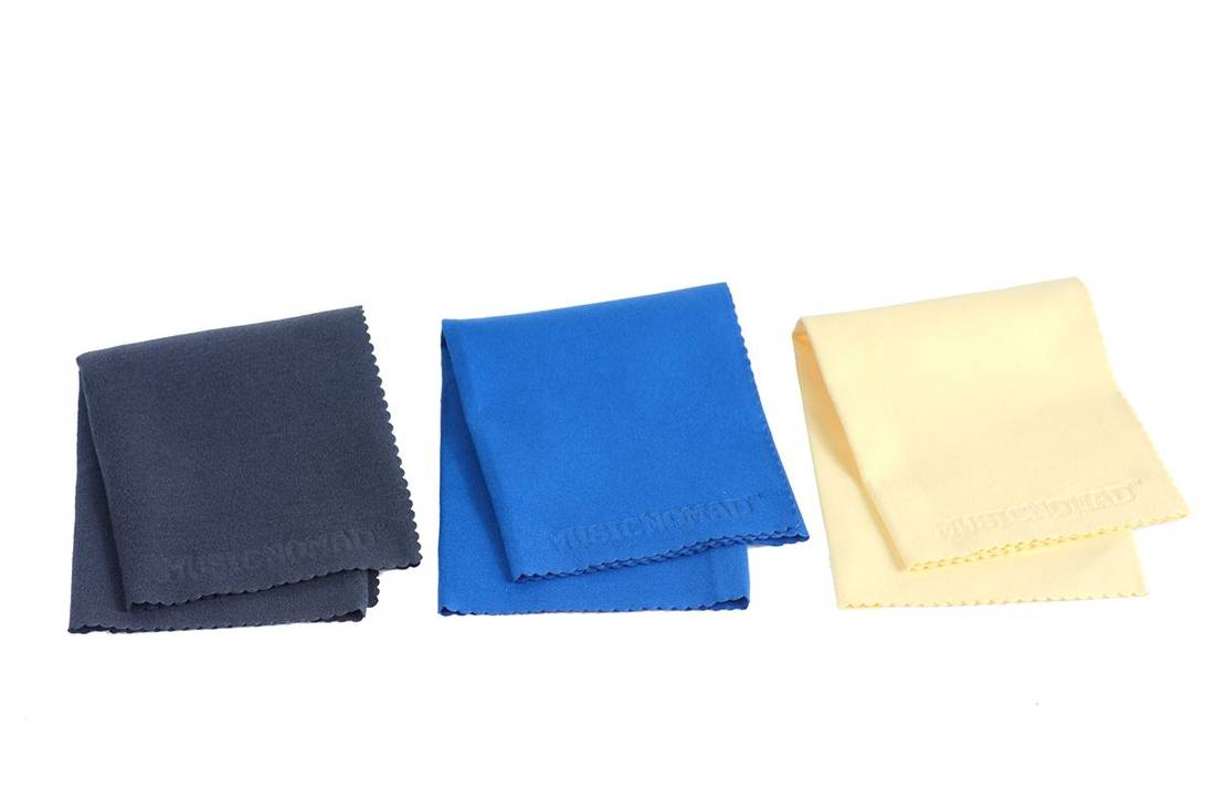 Music Nomad Suede Polishing Cloth (3 Pack)MN203