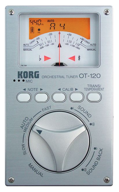 Hovedbilde Korg OT-120 Orchestral / Chromatic Tuner