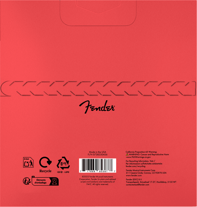 Fender 8250 5-string bass, 45-130