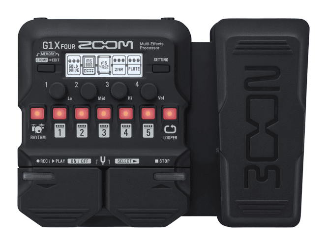 Hovedbilde Zoom G1X-FOUR Guitar Multi-Effects Processor