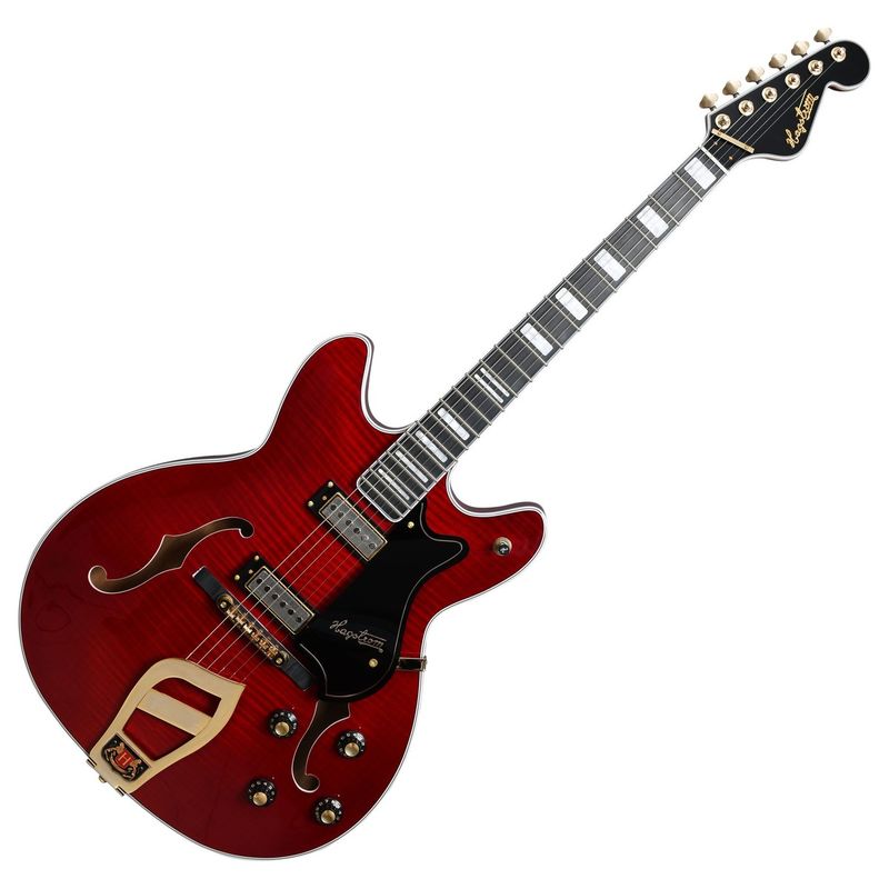 Hagström 67' Viking II - Wild Cherry Transparent