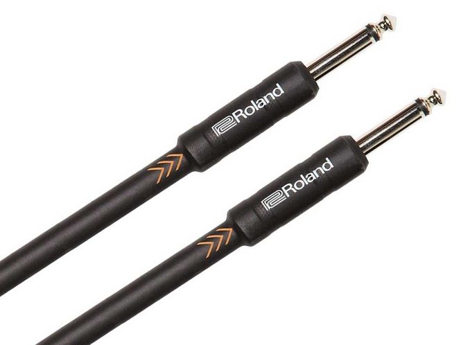 Hovedbilde Roland Black Instrumentkabel RIC-B10 Straight/Straight 3 meter
