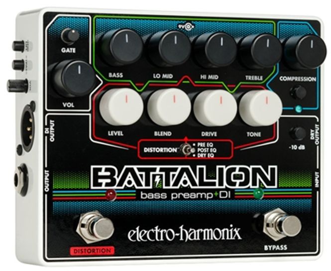 Hovedbilde Electro Harmonix Battalion Bass-Preamp