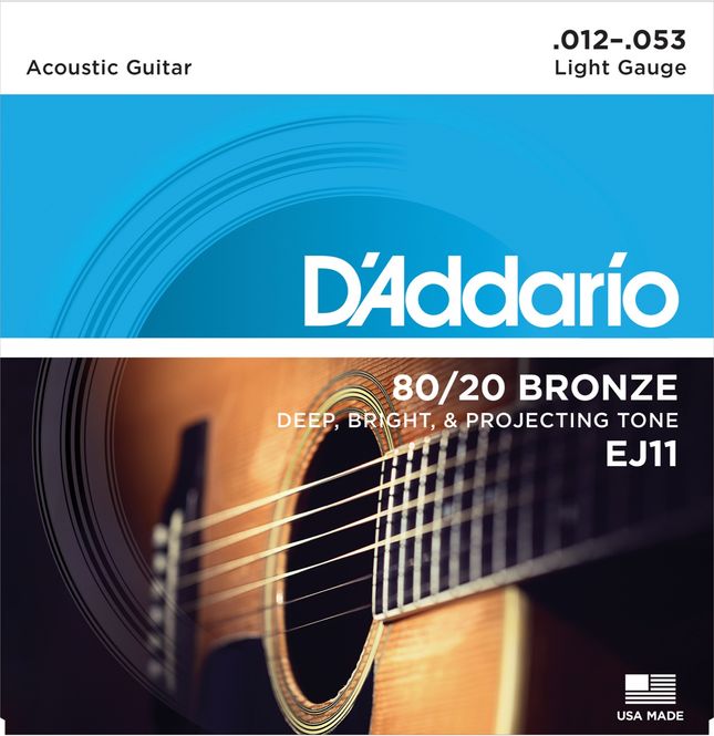 Hovedbilde D'addario EJ11 Western 80/20 Bronze 012-053