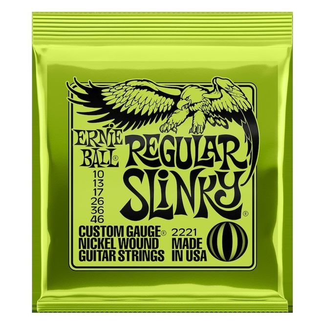 Hovedbilde Ernie Ball EB-2221 Slinky Nickelwound, Regular 10-46