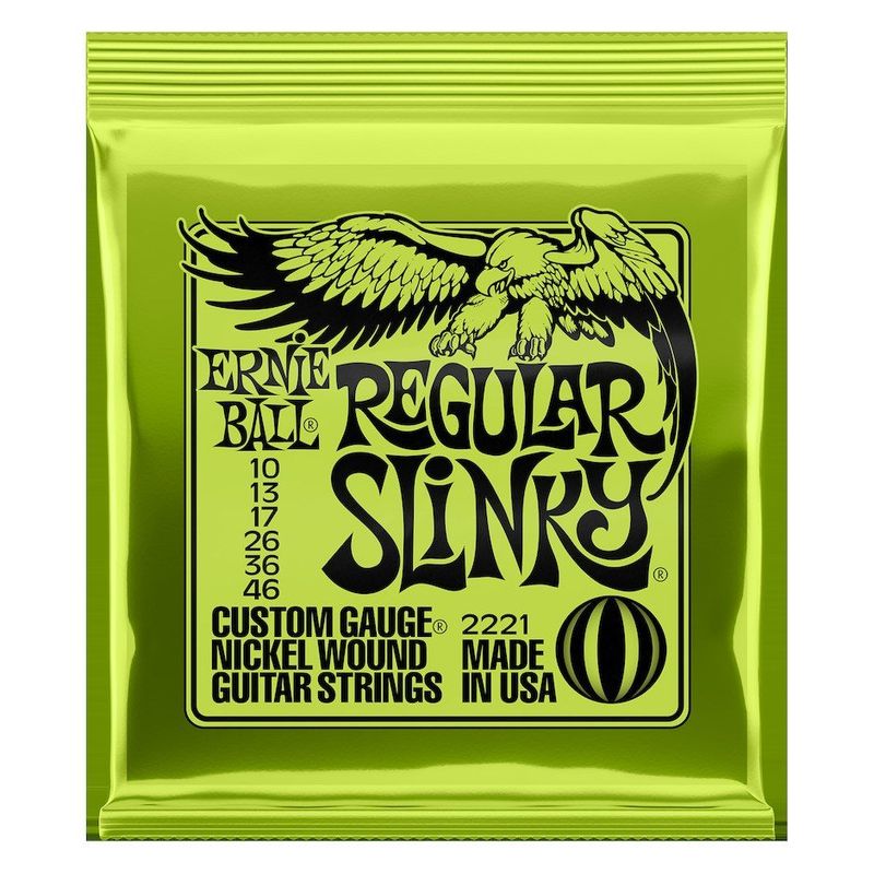 Ernie Ball EB-2221 Slinky Nickelwound, Regular 10-46