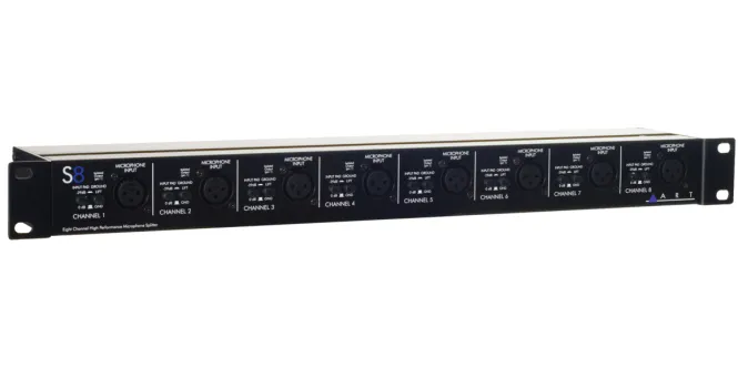 Hovedbilde ART S8 – 8-kanals Mikrofon Splitter