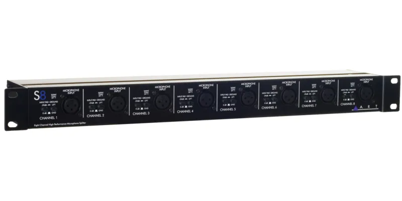 ART S8 – 8-kanals Mikrofon Splitter